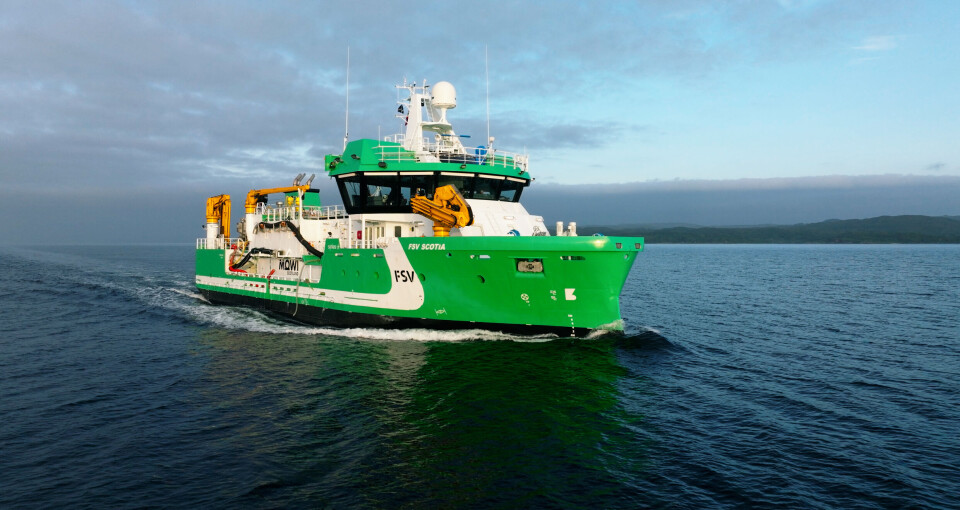 FSV Scotia fra Trident Aqua Services.