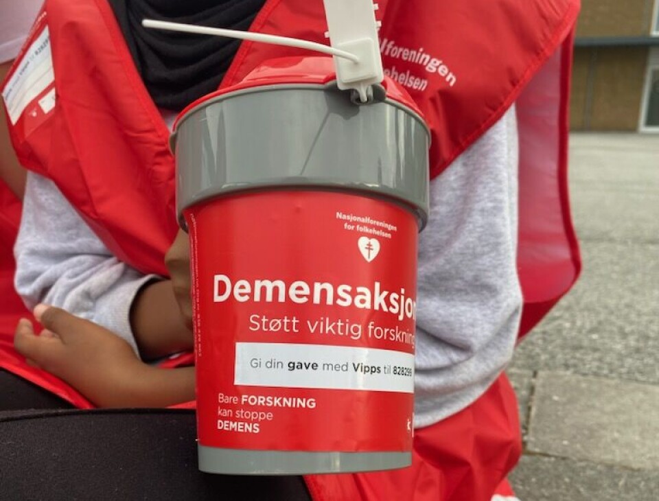 Elever fra Nordlandet ungdomsskole skal bidra i Demensaksjonen.