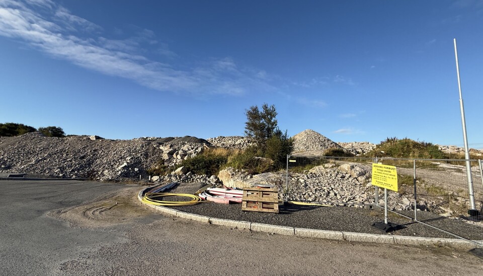Bydelen Skorpa, uferdig boligområde, sommeren 2025. FOTO: JOHN BERGE