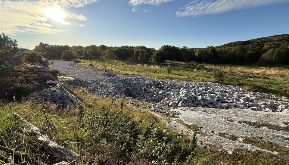 Bydelen Skorpa, uferdig boligområde, sommeren 2025. FOTO: JOHN BERGE