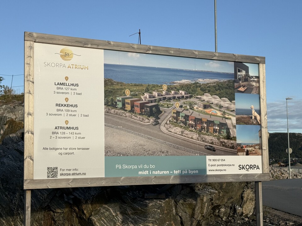 Bydelen Skorpa, uferdig boligområde, sommeren 2025. FOTO: JOHN BERGE
