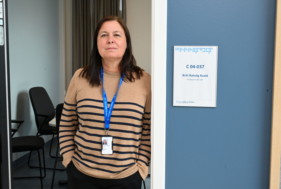 Britt Rakvåg Roald, klinikksjef ved Sjukehuset Nordmøre og Romsdal (SNR).