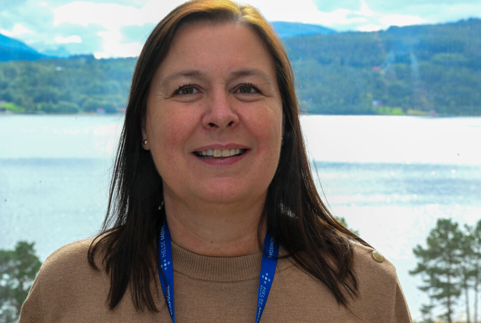 Britt Rakvåg Roald, klinikksjef ved Sjukehuset Nordmøre og Romsdal (SNR).