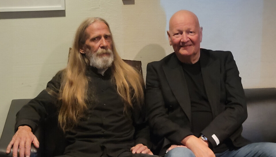 Øyvind Elgenes og Frode Alnæs backstage på Rockefeller lørdag 14. september 2025.