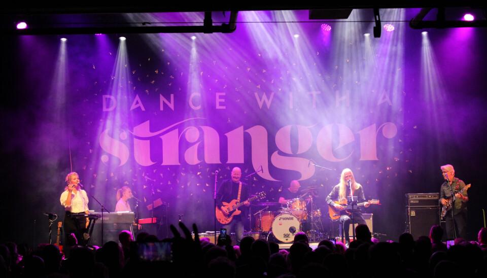 Øyvind Elgenes fra Dance With a Stranger i aksjon på Rockefeller lørdag 13. september 2025.