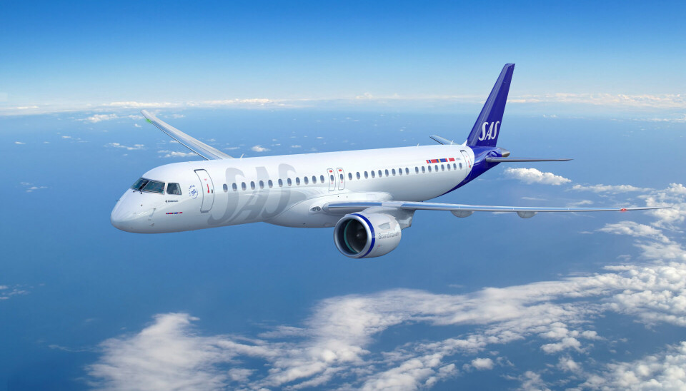 SAS-fly. Kvernberget
Kristiansund lufthavn