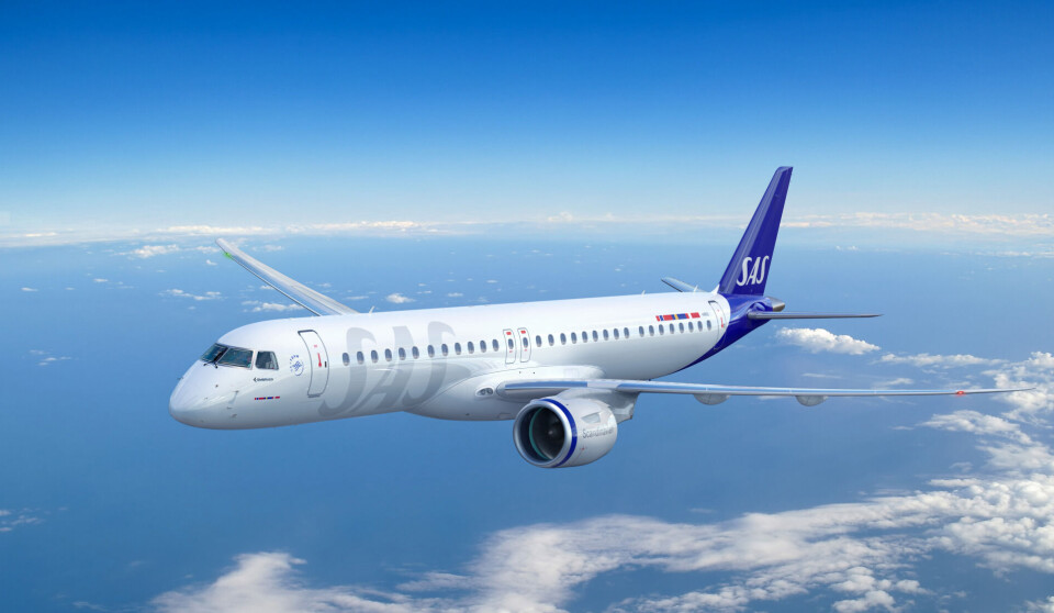 SAS-fly. Kvernberget
Kristiansund lufthavn
