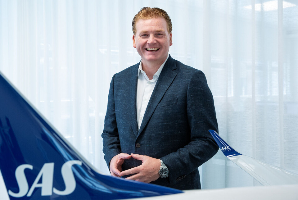 Øystein Schmidt er pressesjef i SAS.