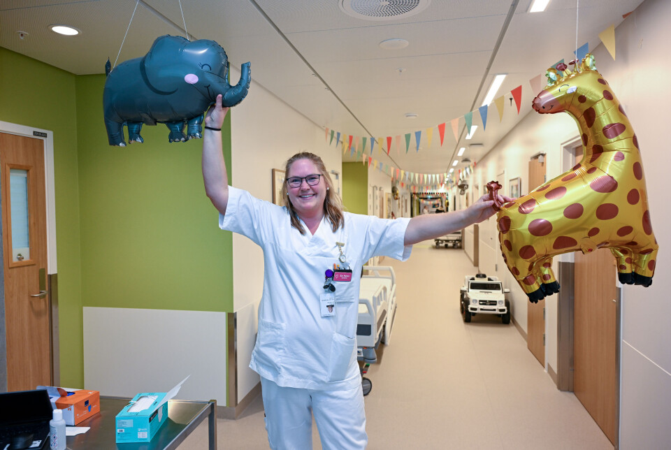 Siv Kristoffersen, seksjonsleder ved sengepost barn. Barneavdelingen Sjukehuset Nordmøre og Romsdal (SNR).
