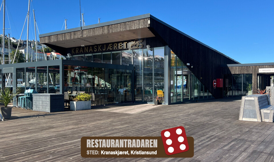 Kranaskjæret restaurant i Kristiansund. Kranaskjæret restaurantanmeldelse