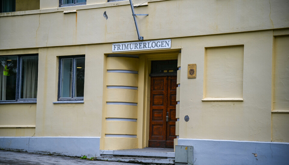Hovedinngagen til St. Johanneslosjen Syvstjernen i Kristiansund.