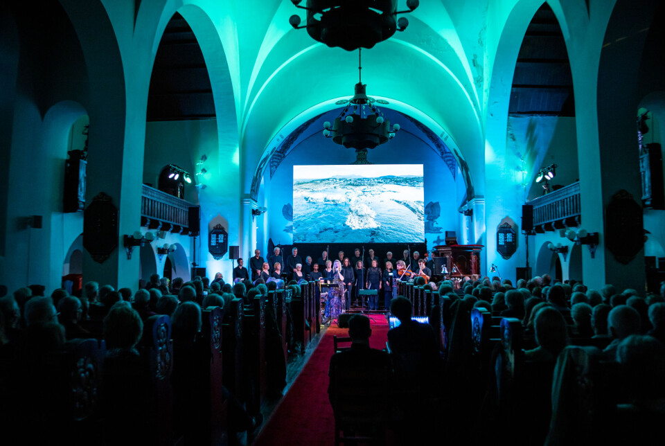 MESSE FOR EN SÅRET JORD: Avslutningen av Festspillene i Kristiansund med «Messe for en såret jord» i Nordlandet kirke.