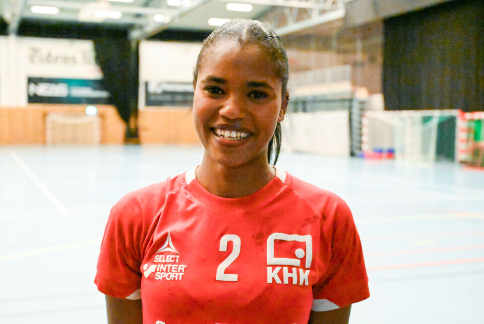 Mariam Salih Ali spiller for Kristiansund Håndballklubbs damelag.