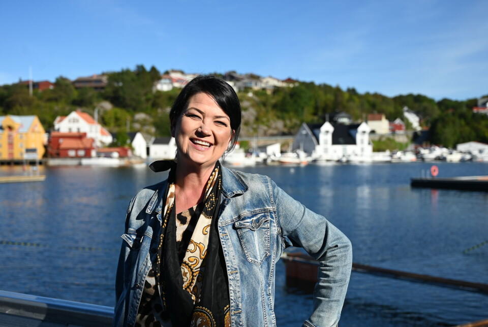 Inger Lise Bøe stortrives i hjembyen,