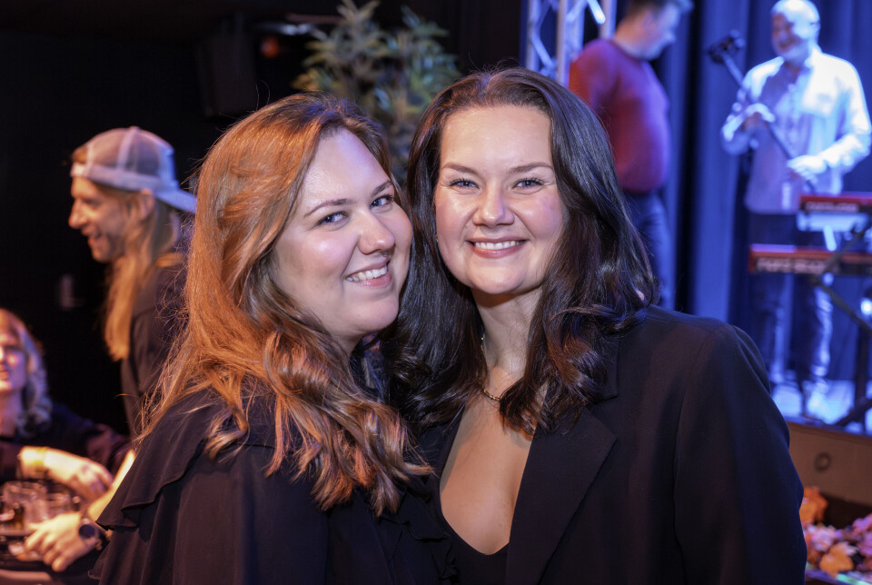 Arnhild Bøe Bævre og Ida Johanne Brattøy strålte etter konserten.