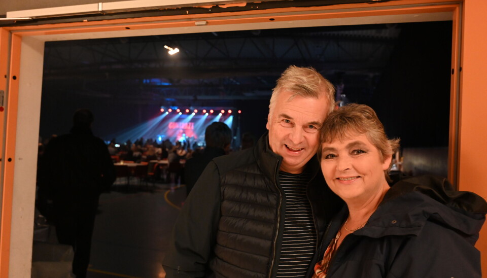 Bernt Egil Solvik og Viviann Gjengstø fra Kristiansund koste seg under Danseegallaen.