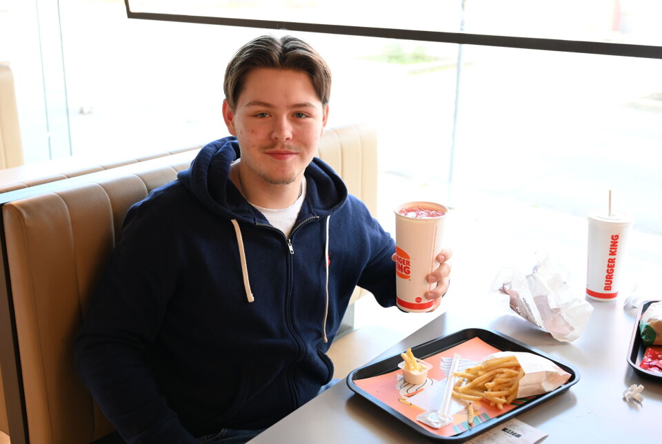 Tom Mahle foretrekker Burger King,