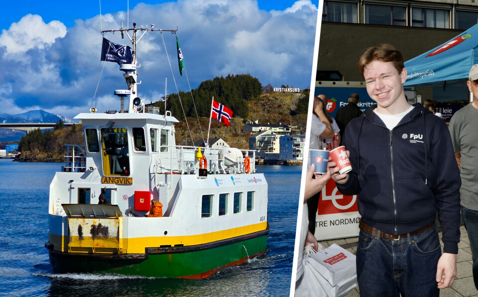 Sebastian Næss Heggelund (FrP) er mot gratis reiser med Sundbåten.