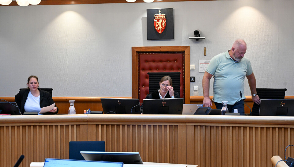 Nordmøre og Romsdal tingrett. Dommer Toril Wirkola Karlsen i midten.