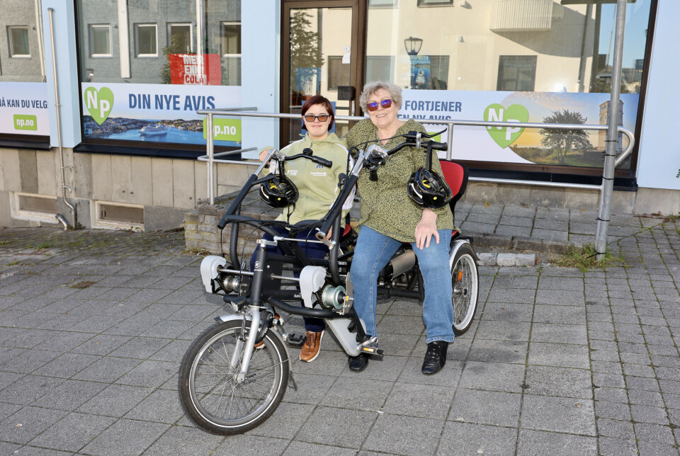 F.v.: Guri Reitan (28) sammen med mor Grete Reitan (68)