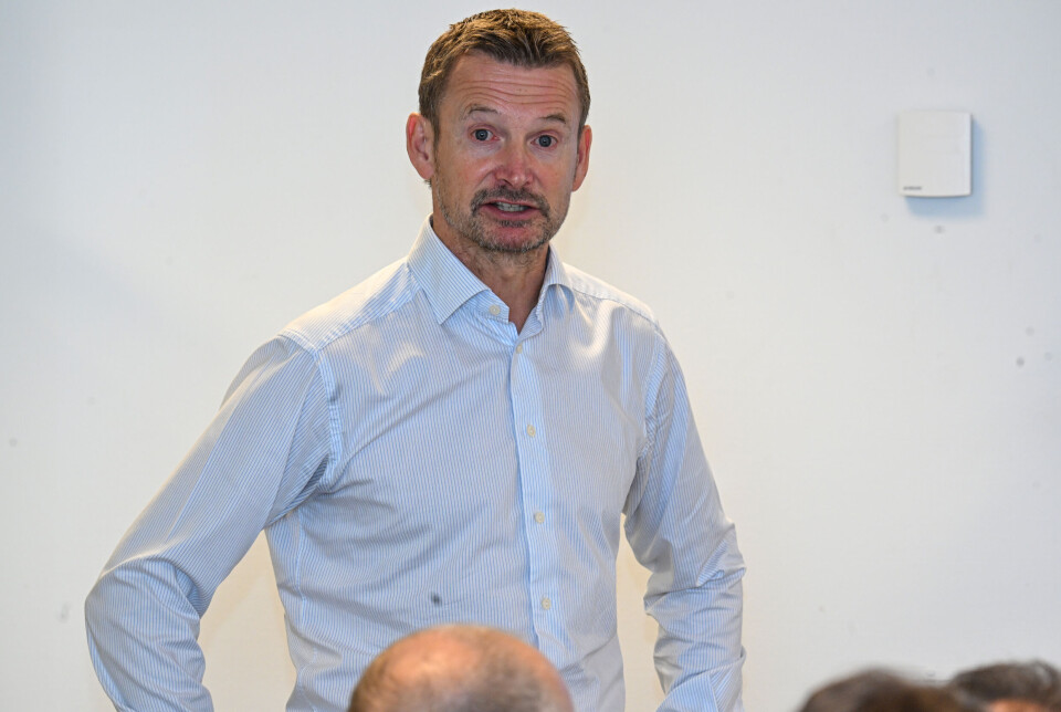 Bypakke Kristiansund-møte torsdag 2. oktober 2025. Kristian Steinshylla, administrerende direktør for Vegamot AS