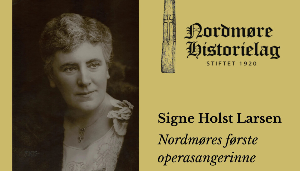 Nordmøre Historielag holder to foredrag om Signe Holst Larsen i Normoria.