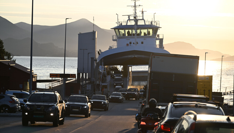 Ferge på Seivika i Kristiansund.