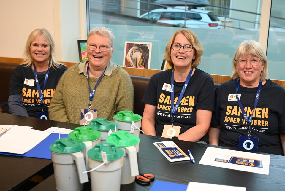 Fra venstre: Laila Eikrem, Kari Strøm, Lisbeth Bergheim og Silvana Blakstad.