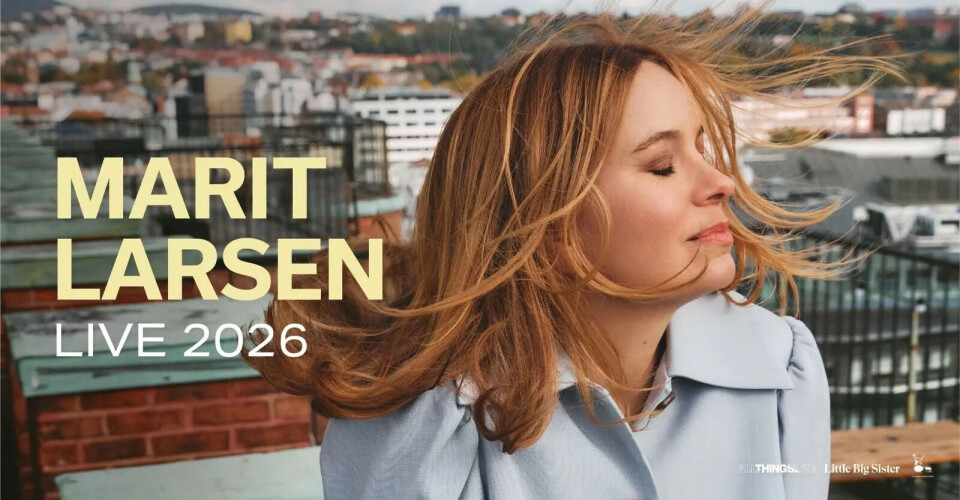 Marit Larsen kommer til Kristiansund.