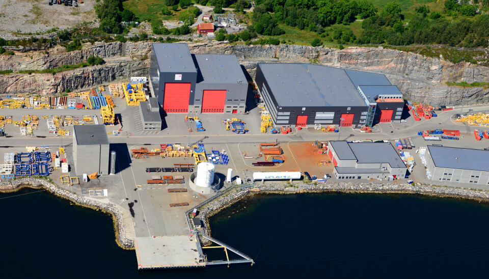 Vestbase sitt anlegg i Kristiansund.