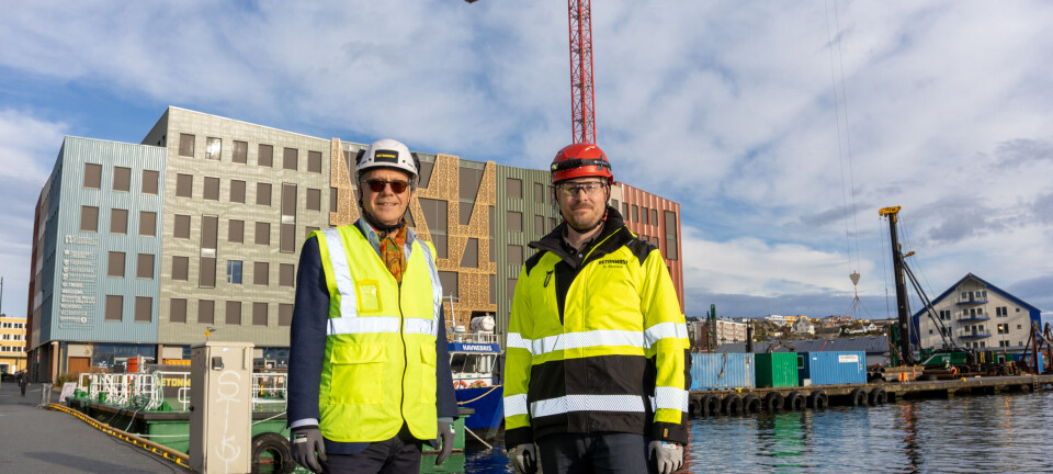 Nytt hotell ved Campus Kristiansund -byggingen er i gang