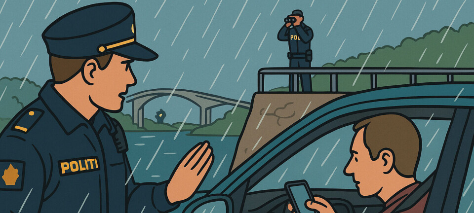 Brukte mobil under kjøring – dømt til bot